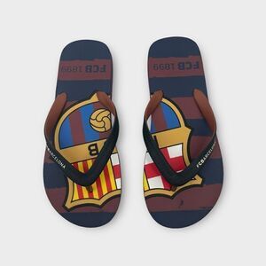 FC Barcelona Flip Flops Women’s Size 39/40 US 8.5 NWOT